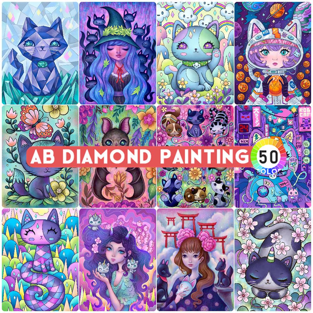 Diamond Painting AB Northern L - Photo Mosaic Print ulasan dan harga