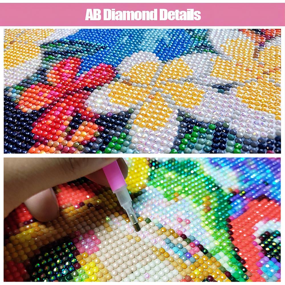 Diamond Painting AB Northern L - Photo Mosaic Print ulasan dan harga